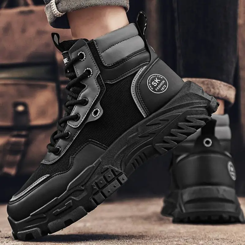 Retro Simple Outdoor Boots-7