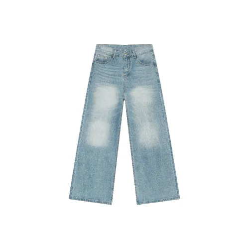 Retro Simple Jeans Women