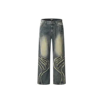 Retro Loose Casual Wool Pants