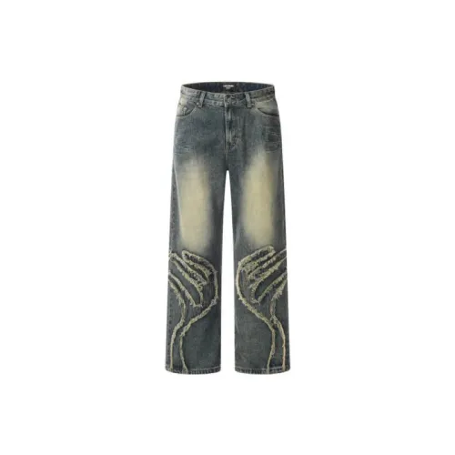 Retro Loose Casual Wool Pants