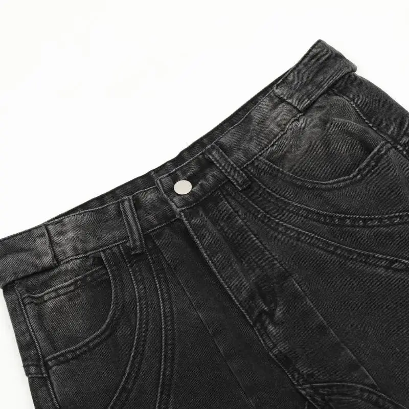 Casual Washed Jeans-5