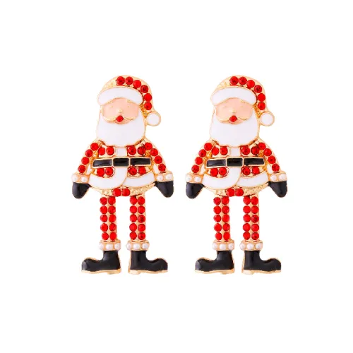 Cute Cartoon Christmas Earring