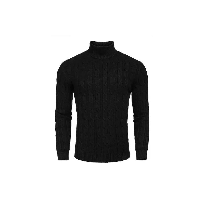 Fashionable Softness Cotton Blended Fabric Sweater-4