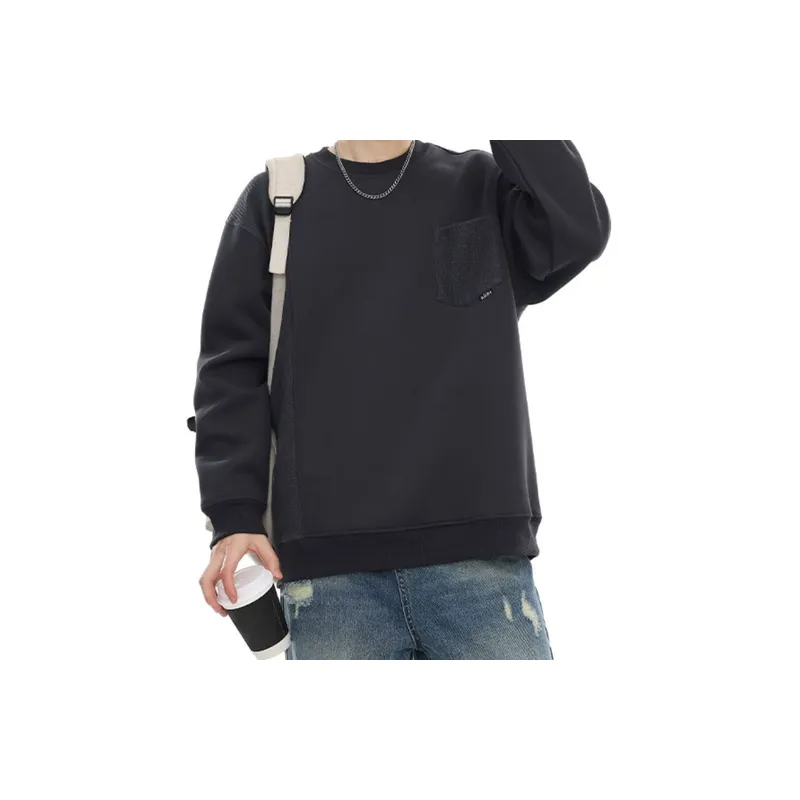 Retro Striped Loose Cotton Sweatshirt-11