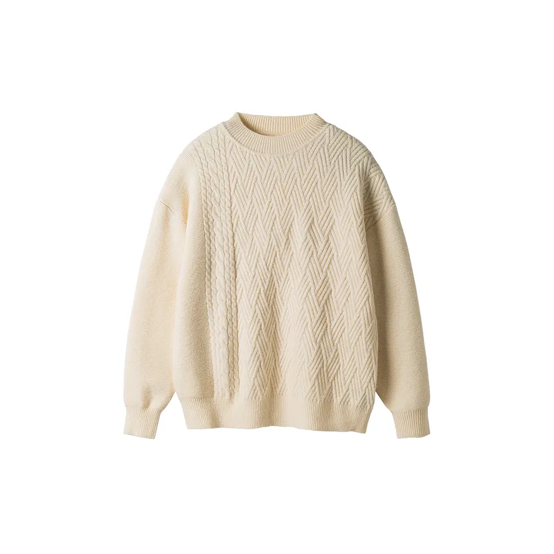 Plain Simple Polyester Sweater-6