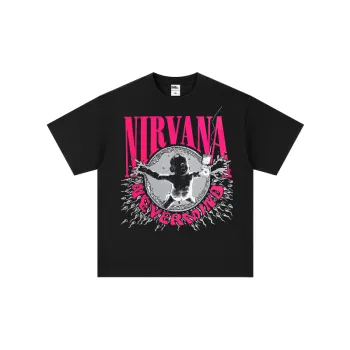Retro Loose 100% Cotton T Shirt