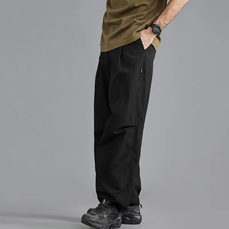 Fashion Basics 100% Nylon Hard Shell Pants-5