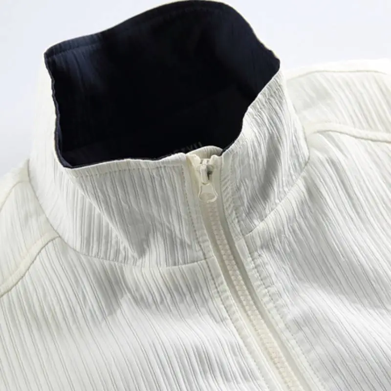 Retro Contrast Color Jacket-2