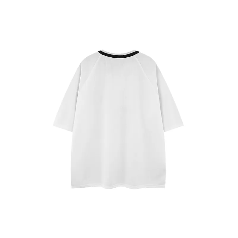 Casual Sporty Polyester T-Shirt-5