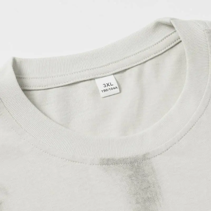Casual Loose 100% Cotton T Shirt-3