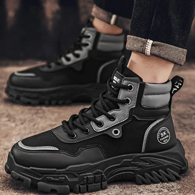 Retro Simple Outdoor Boots-6