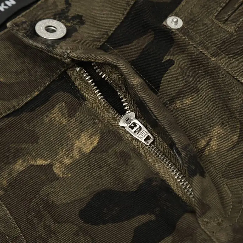 Loose Fashion Cotton Blended Fabric Cargo Pants-3
