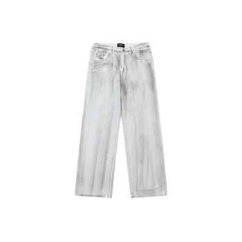 Hip Hop Old Straight Jeans