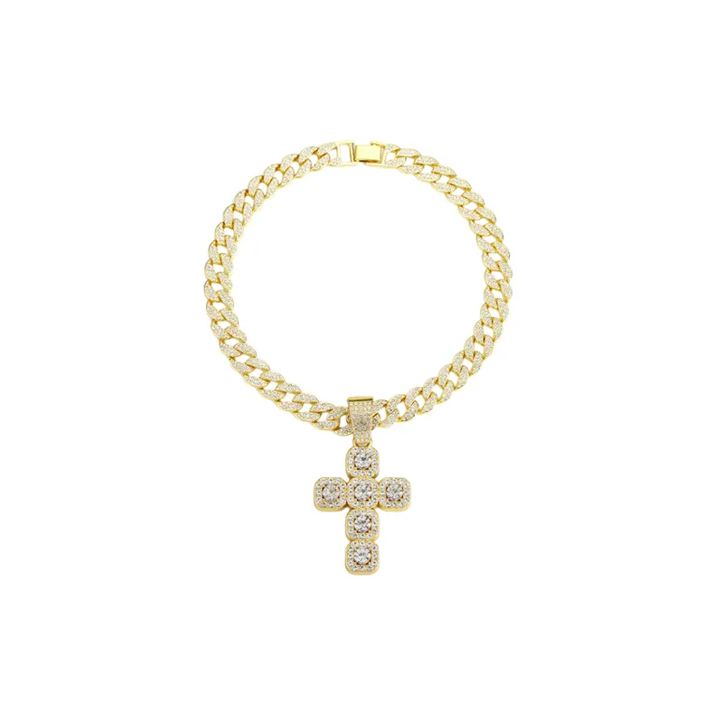 Hip Hop Cross Pendant Cubac