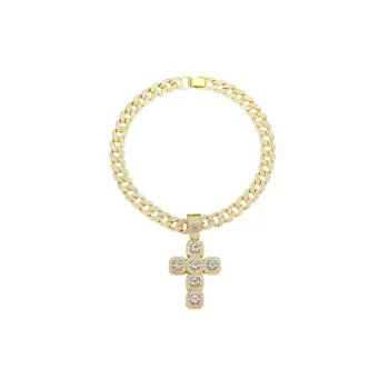 Hip Hop Cross Pendant Cubac