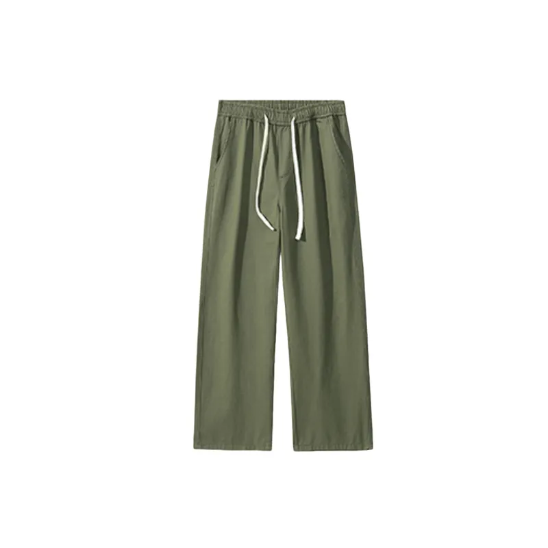 Softness Loose Cotton Cargo Pants-9