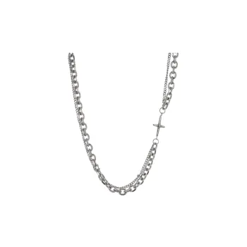 Star Splicing Titanium Steel Necklace