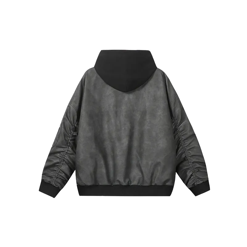 Street Loose Quilted Jacket-1