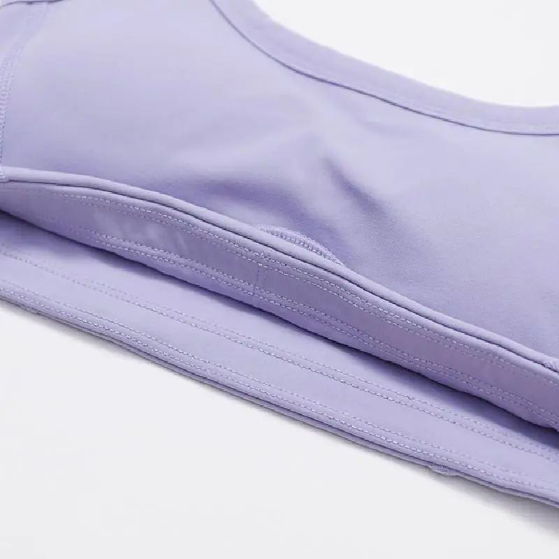 Plain Casual Sports Underwear Women-3
