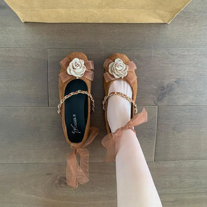 Retro Simple Mary Jane Shoes-1