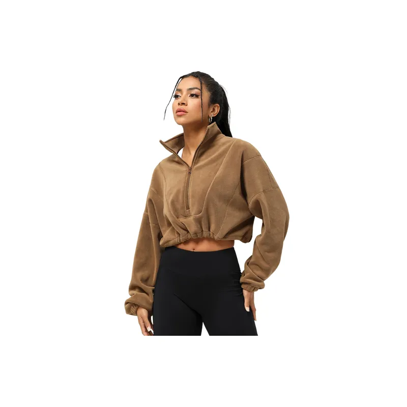 Fashionable Warm Ollie Velvet Sweatshirt Women-2