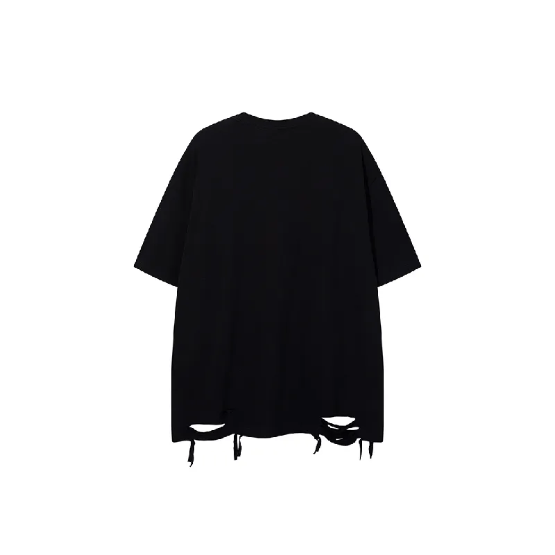 Retro Casual Cotton Blended Fabric T-Shirt Unisex-3