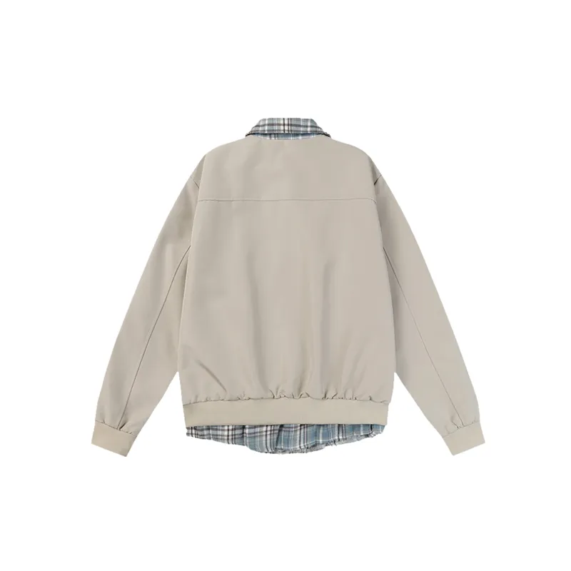 Basics Plaid Jacket-1