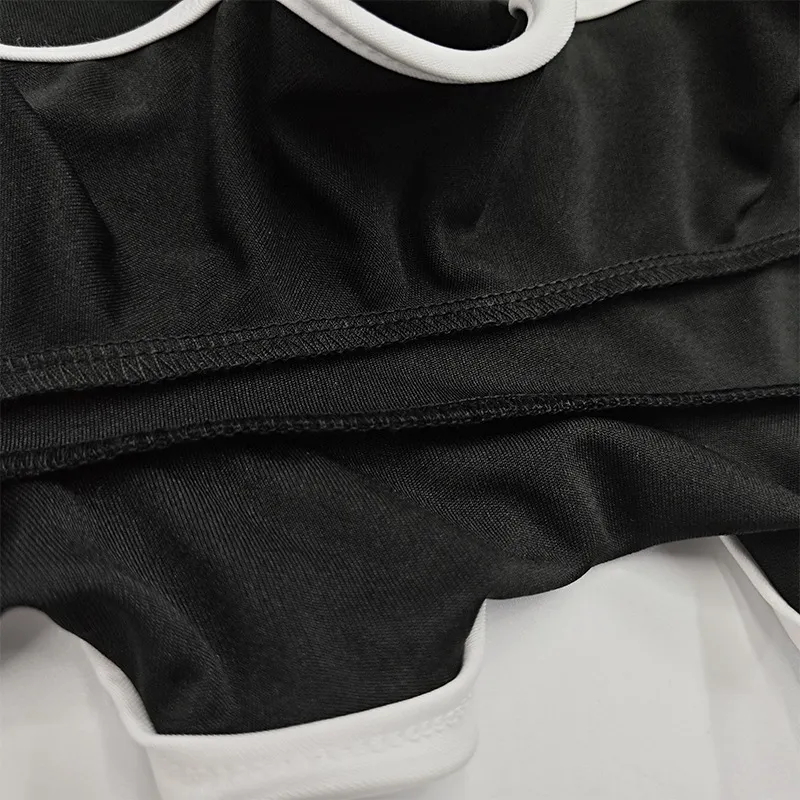 Fashionable Plain Polyester Dress Women-5