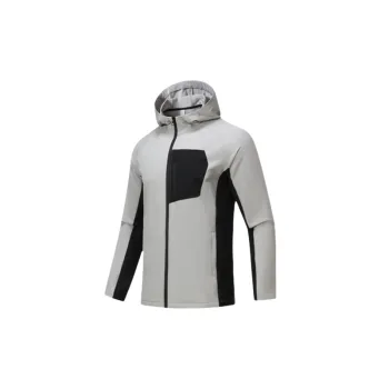 Sporty Warming Linen Blend Fabric Jacket