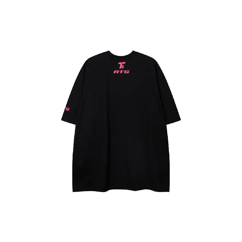 Funky Loose Cotton Blended Fabric T Shirt Unisex-3
