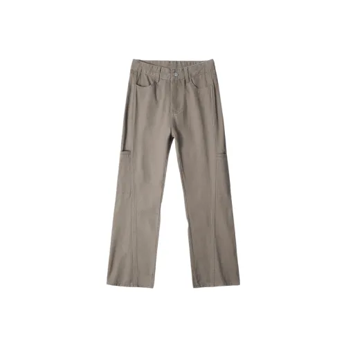 Cool Loose Denim Cargo Pants