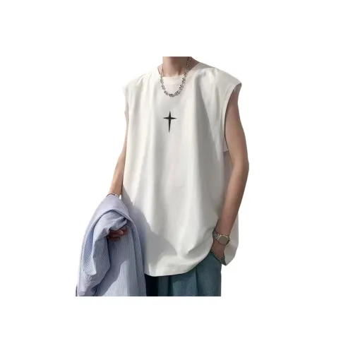 Pure Cotton Sleeveless Vest