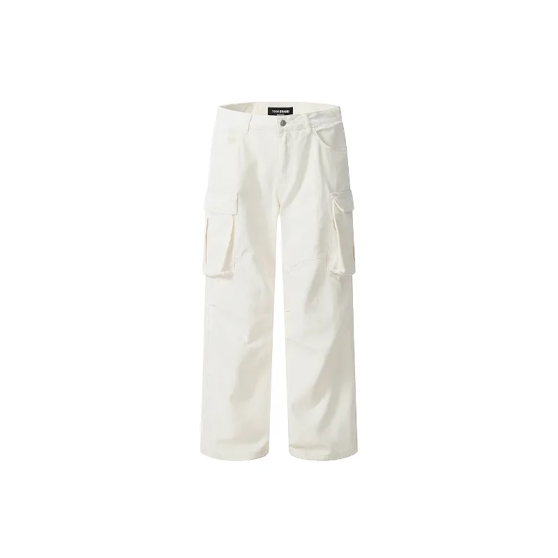 Retro Loose Hard Shell Pants-0