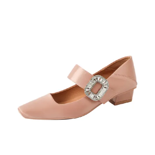 Fashionable Rhinestone Mary Jane Shoes