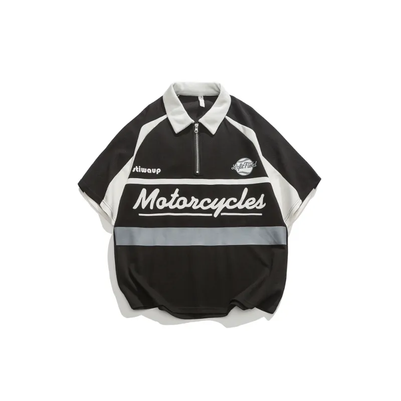 Trendy Racing Style Polo T Shirt