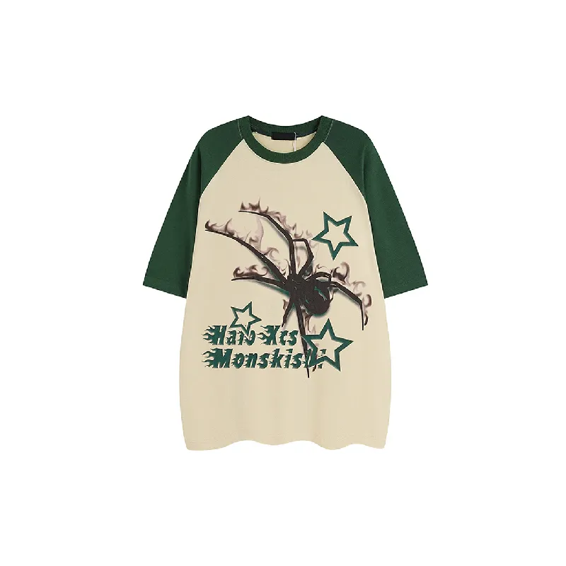 Casual Loose 100% Cotton T-Shirt-4