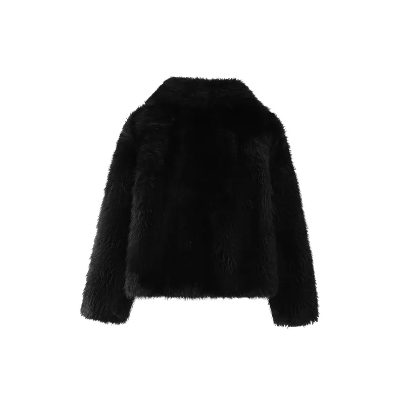 Casual Warm Polyester Jacket Women-7