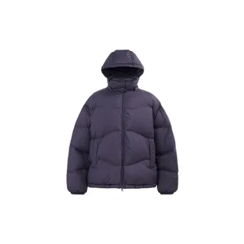 Fashionable Simple White Duck Down Jacket