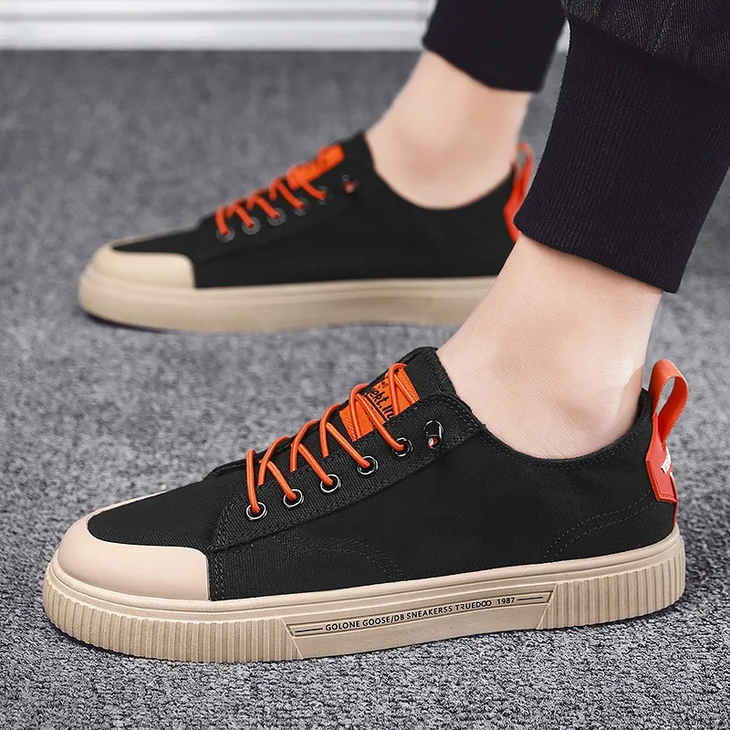 Breathable Casual Canvas Shoes-4