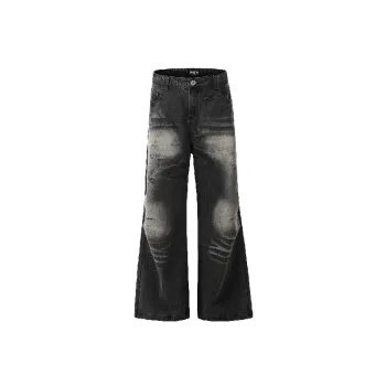 Trendy Wide Leg Jeans