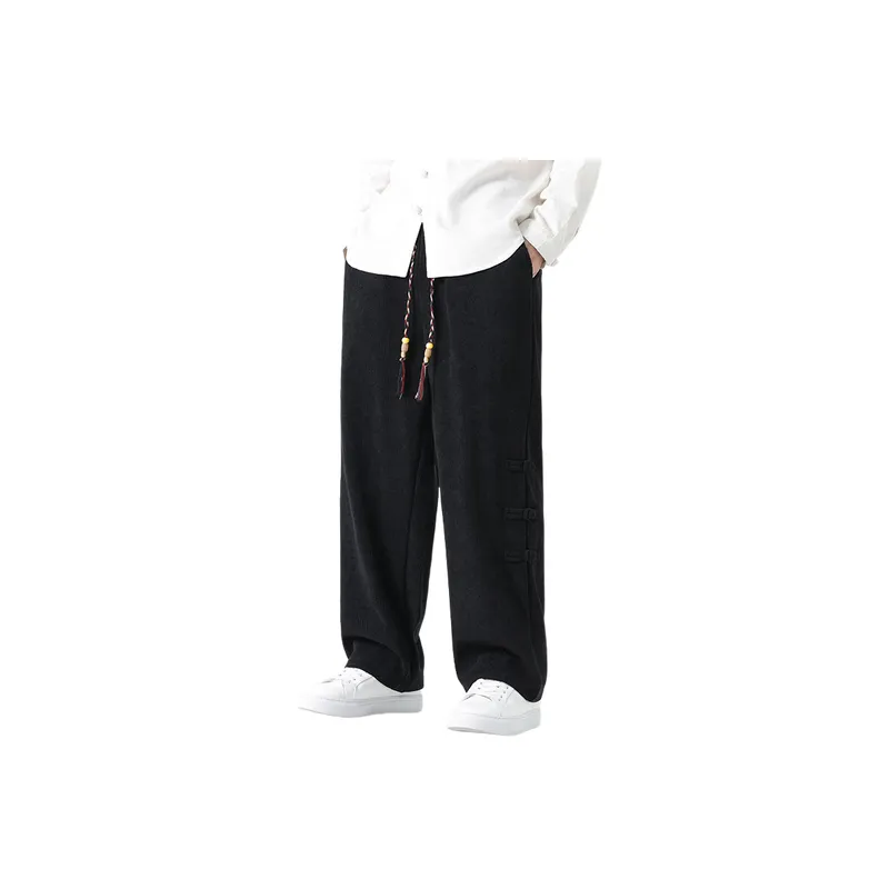 Retro Basics Casual Pants-2
