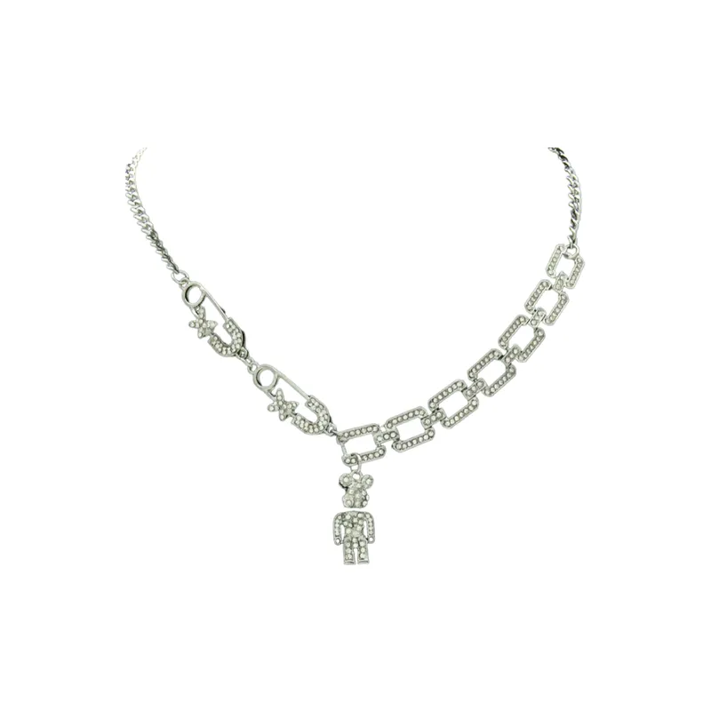 Diamond Studded Pendant Necklace Cubac