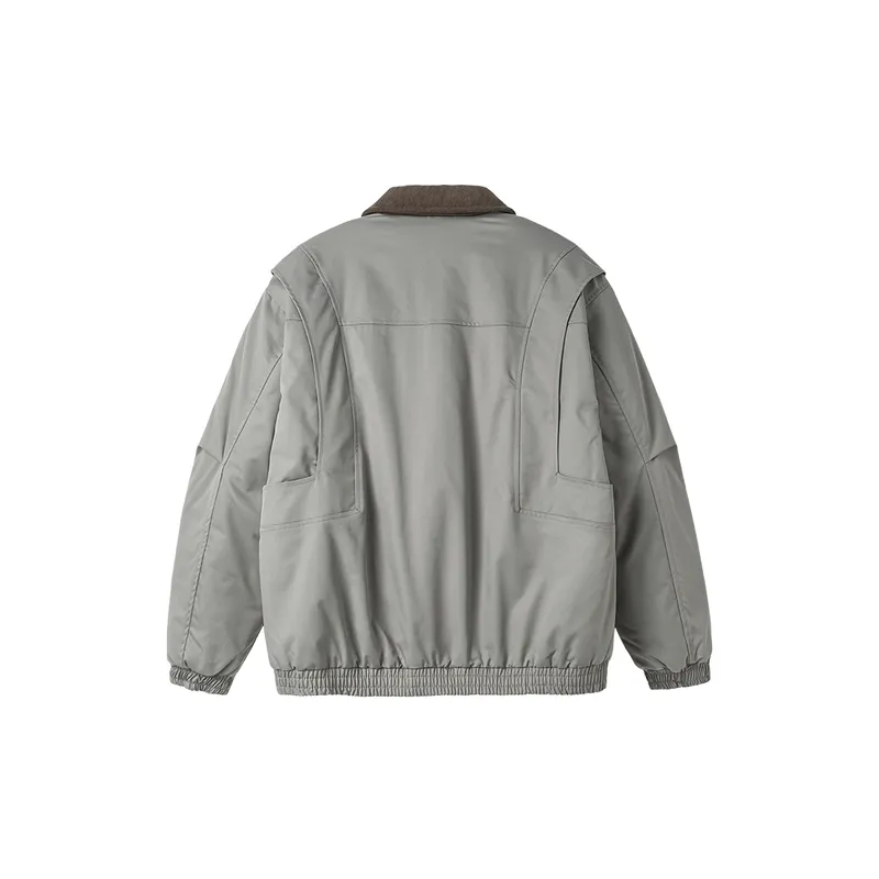 Loose Casual Quilted Jacket-3