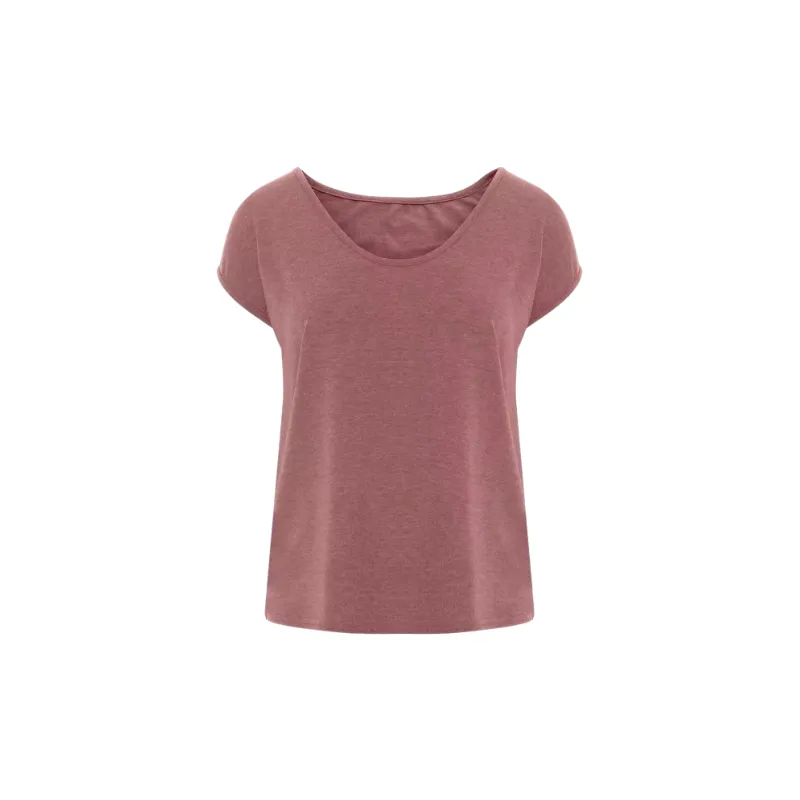 Simple Breathable Cotton T Shirt Women-0
