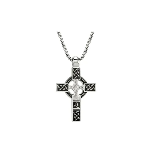 Titanium Steel Cross Necklace