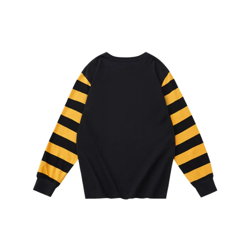 Casual Striped Cotton T Shirt-5