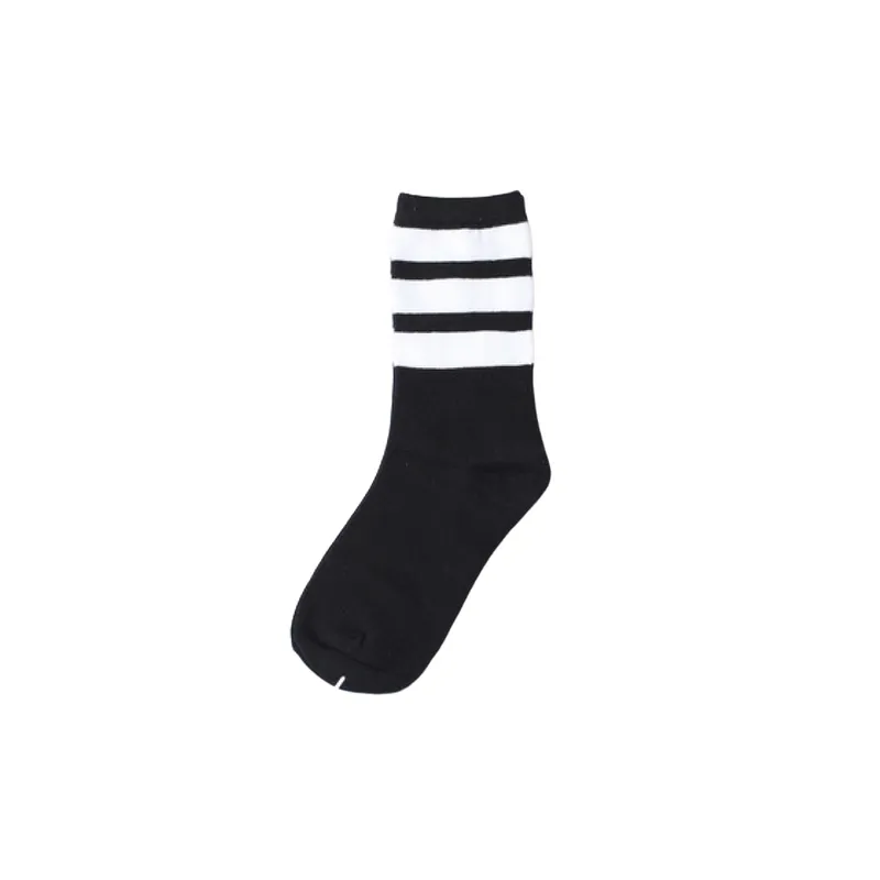 Fashionable Basics Blended Fabric Mid Calf Sock-0
