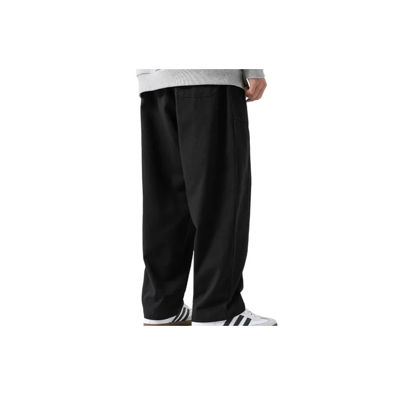 Fashionable Loose 100% Cotton Cargo Pants-2