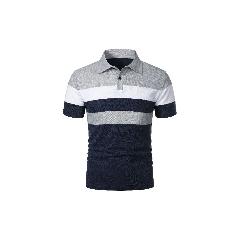 Casual Fashionable Blended Synthetic Fabrics Polo-8