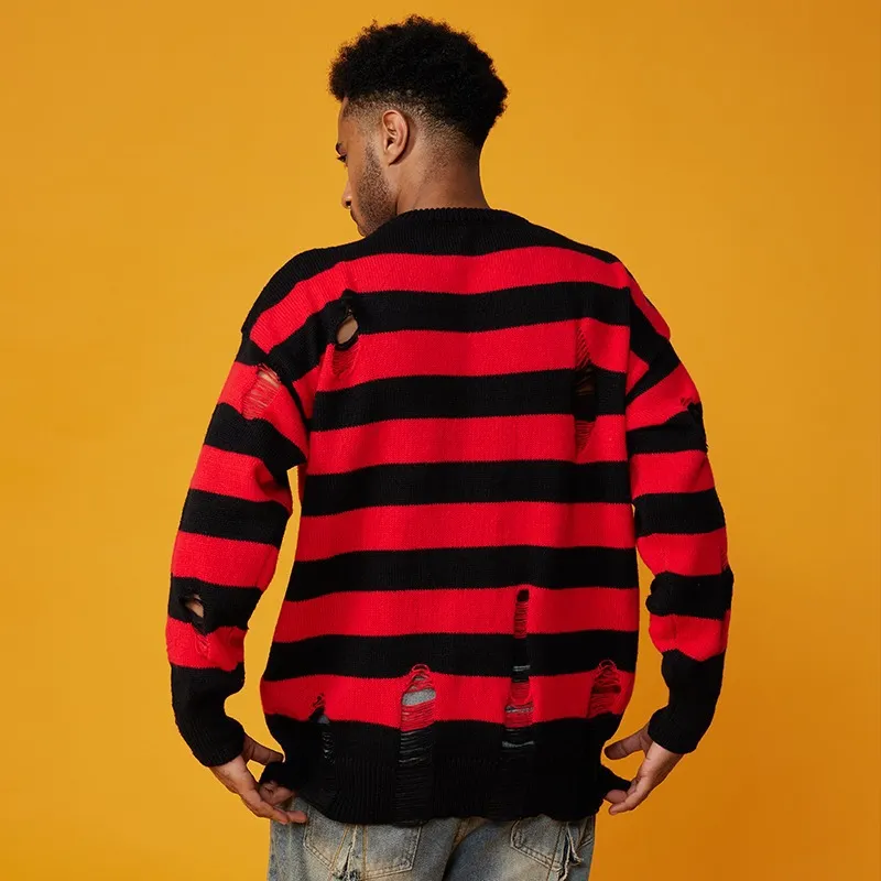Fashionable Long Sleeve Sweater-2